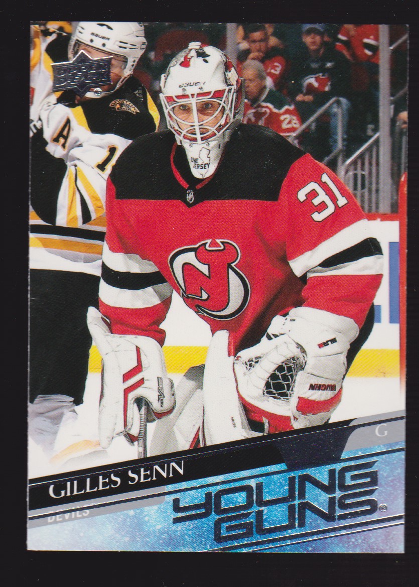(image for) 2020-21 Upper Deck #453 Gilles Senn YG RC